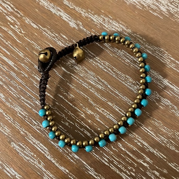 Turquoise bead bracelet - Picture 3 of 4